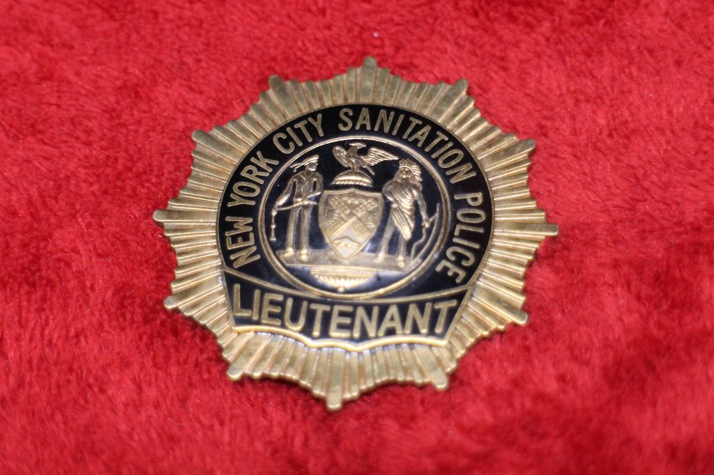 Inspector New York City Sanitation Police Badge