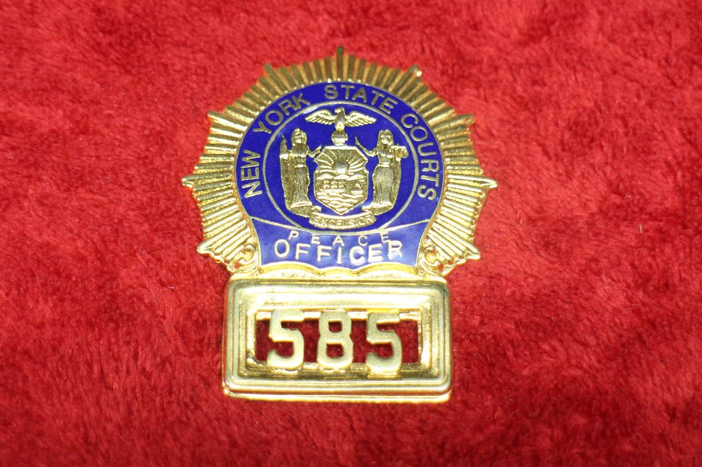 Peace Officer New York Courts Badge